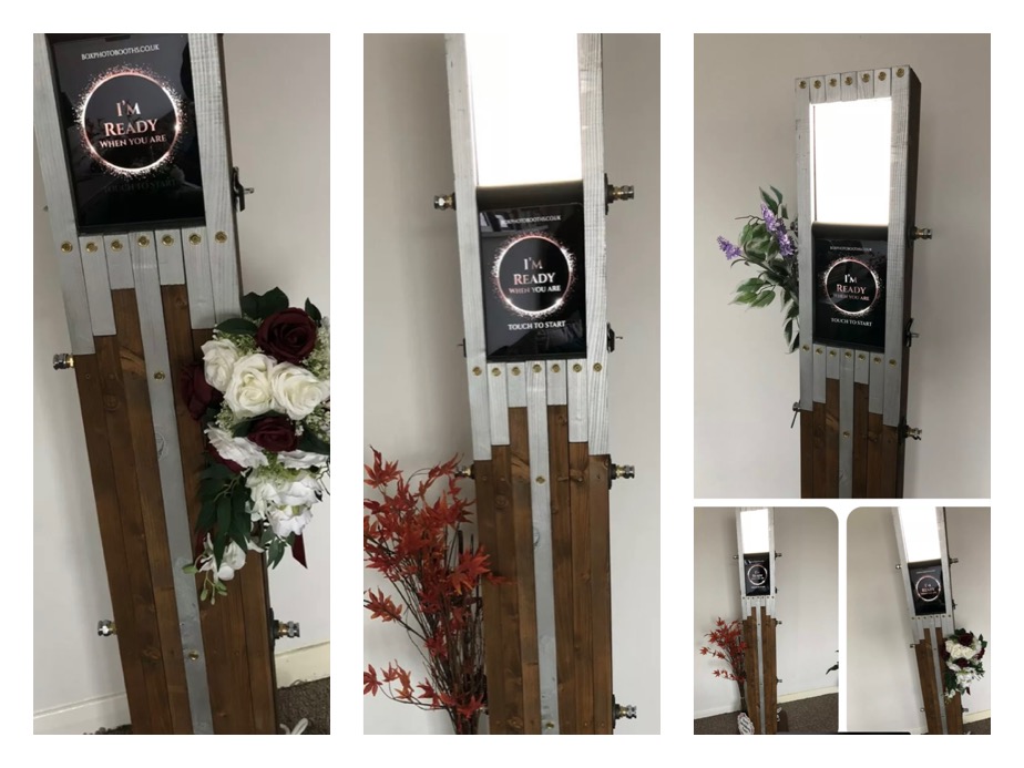 enclosed photo booth rental in bristol